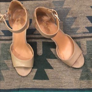 Nine West Floyd Leather Wedge Sandal